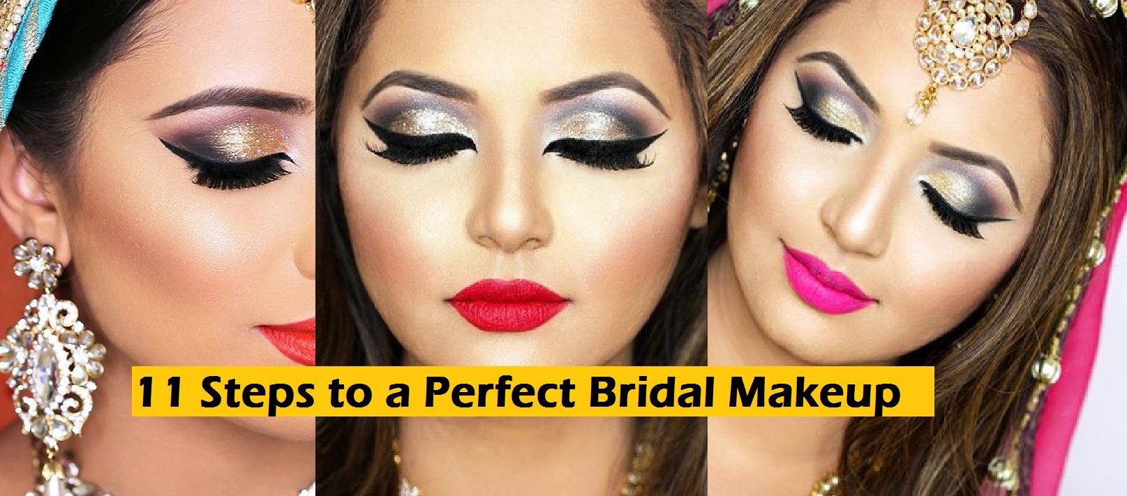 11 steps to perfect bridal wedding makeup tutorial