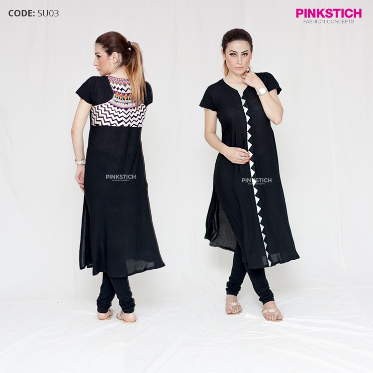 Colorful Stylish Kurta Dresses for Women By Pinkstich Collection 2015-2016 (1)