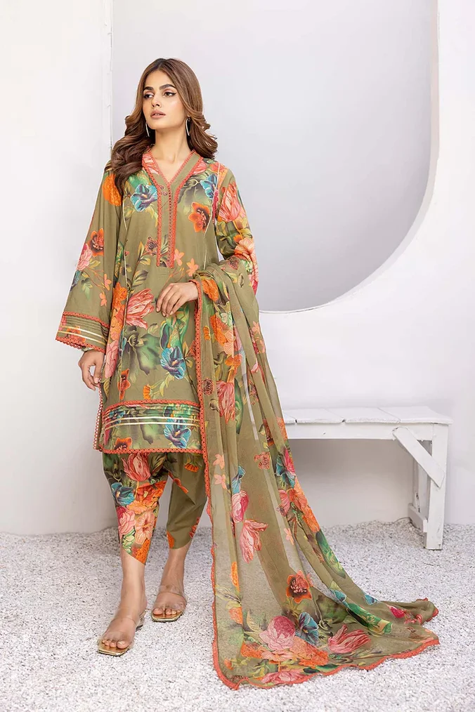 Latest Same Printed Shalwar Kameez Suit Designs 2023