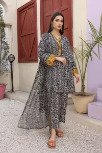 paisley same printed shirt trouser dress