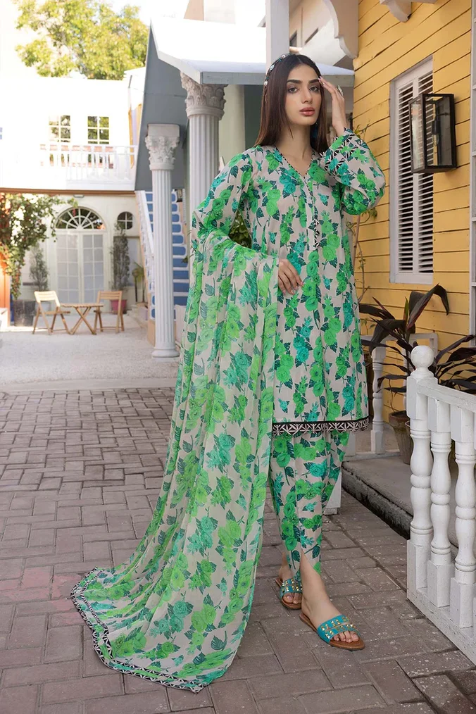 Printed Lawn Suits | Lawn All Over Printed Suit Designs | Zeen – Zeenwoman