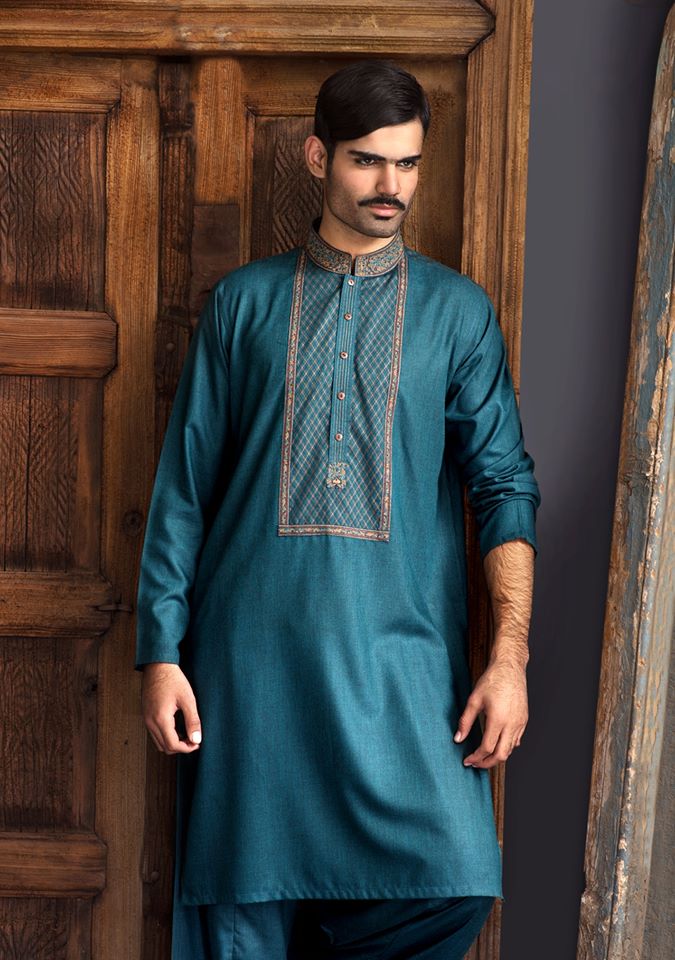 Amir Adnan Men Ceremony Kurtas Waist Coat Collection 2018-2019