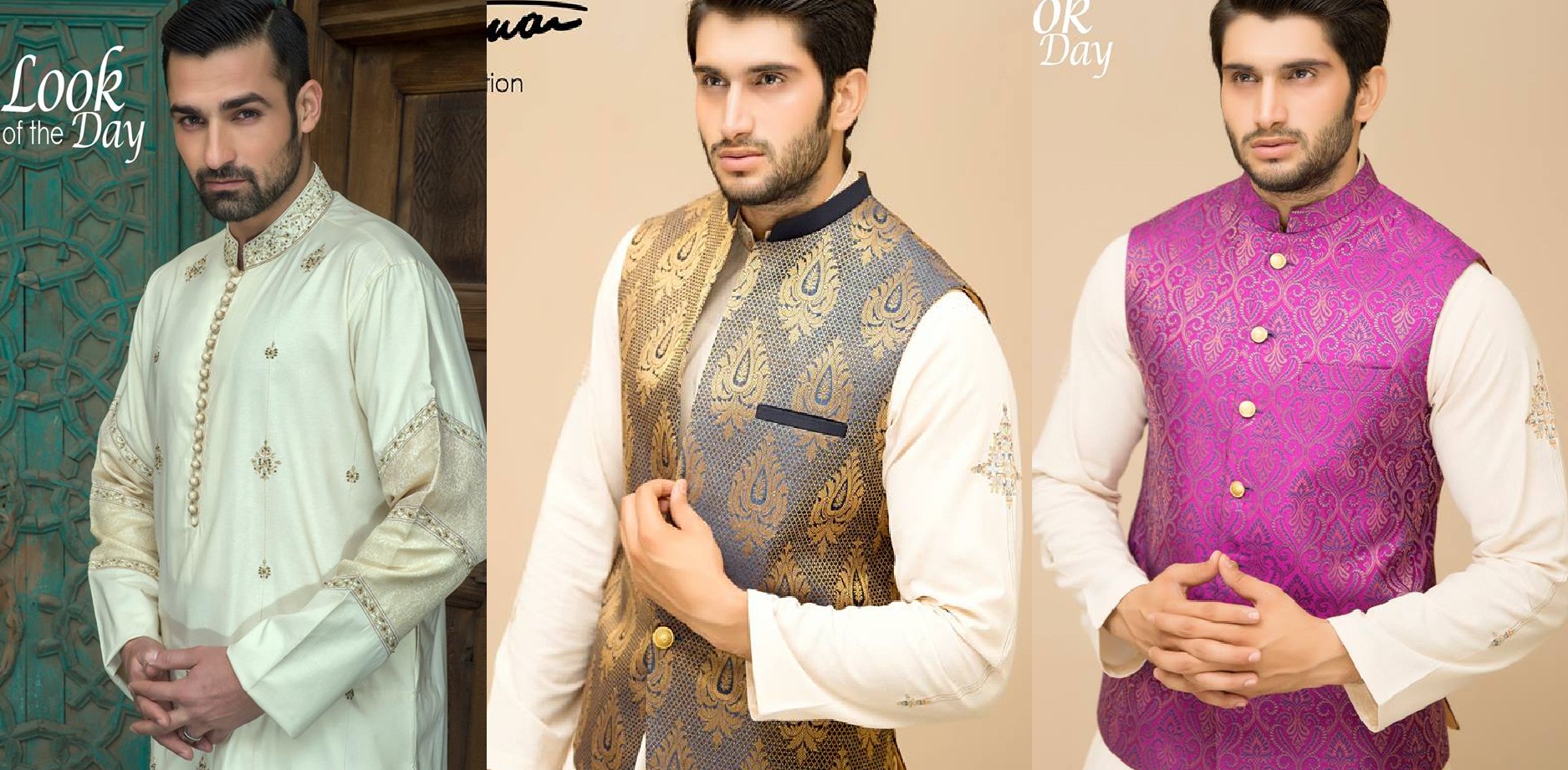 shalwar kameez with waistcoat 2019