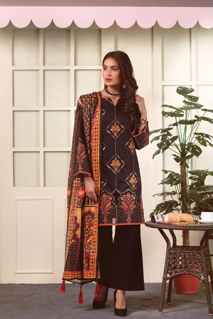 Bonanza Satrangi Summer Lawn Designer Dresses 20182019 Collection