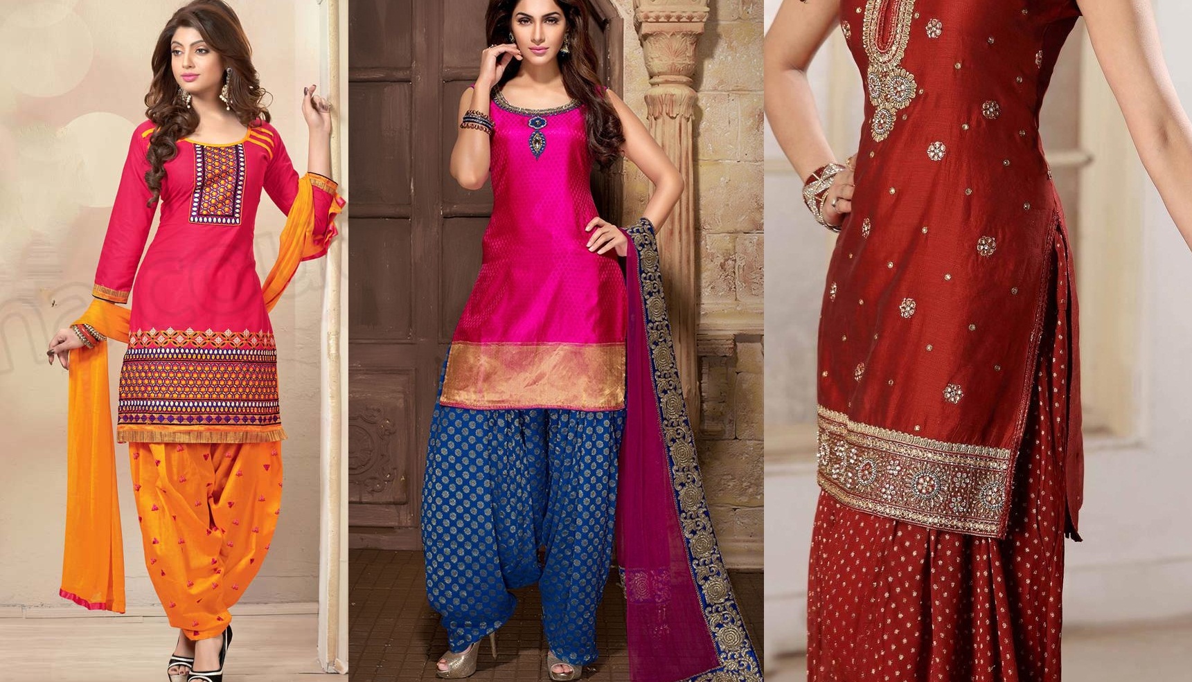 punjabi salwar suit 2018