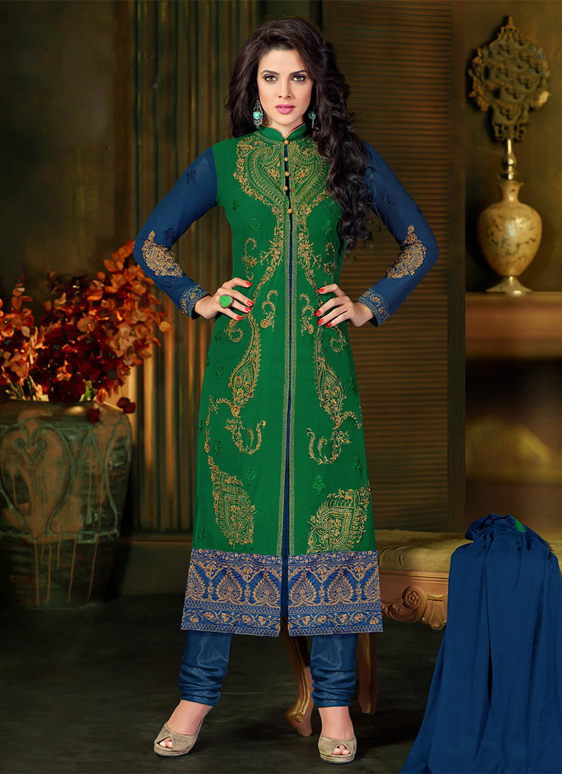 floor length frocks designs