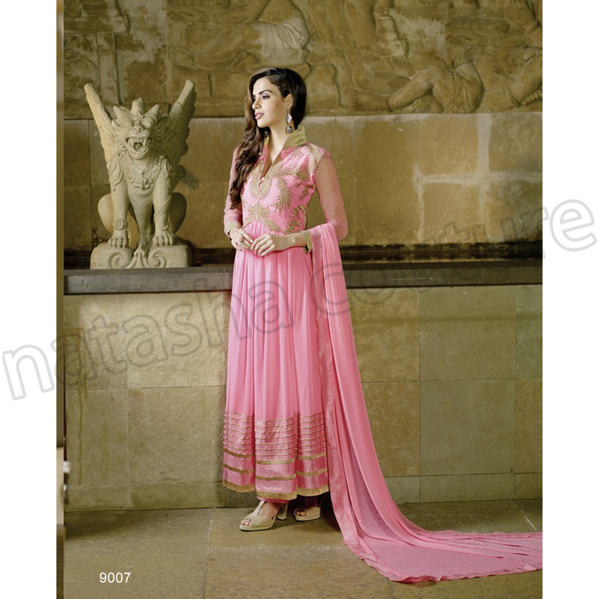 Latest Floor Length Anarkali Dresses & Frocks Collection 2015-2016 (28)