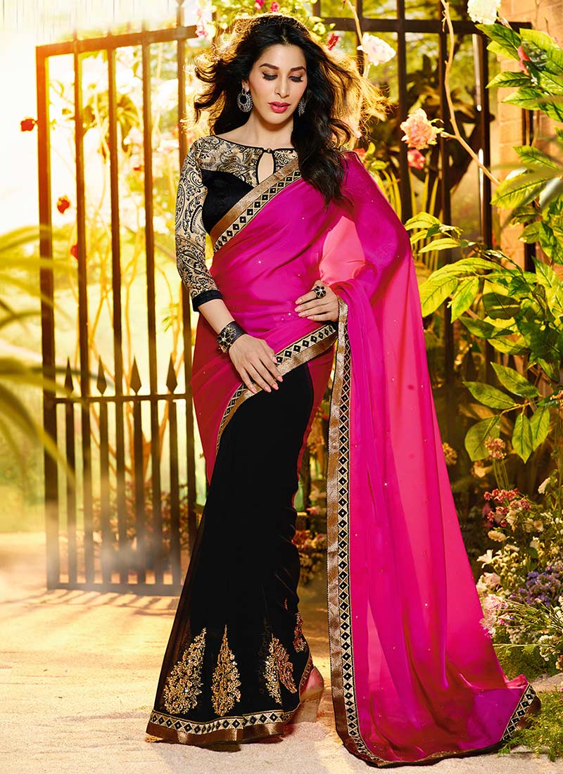 new party wear saree 2019