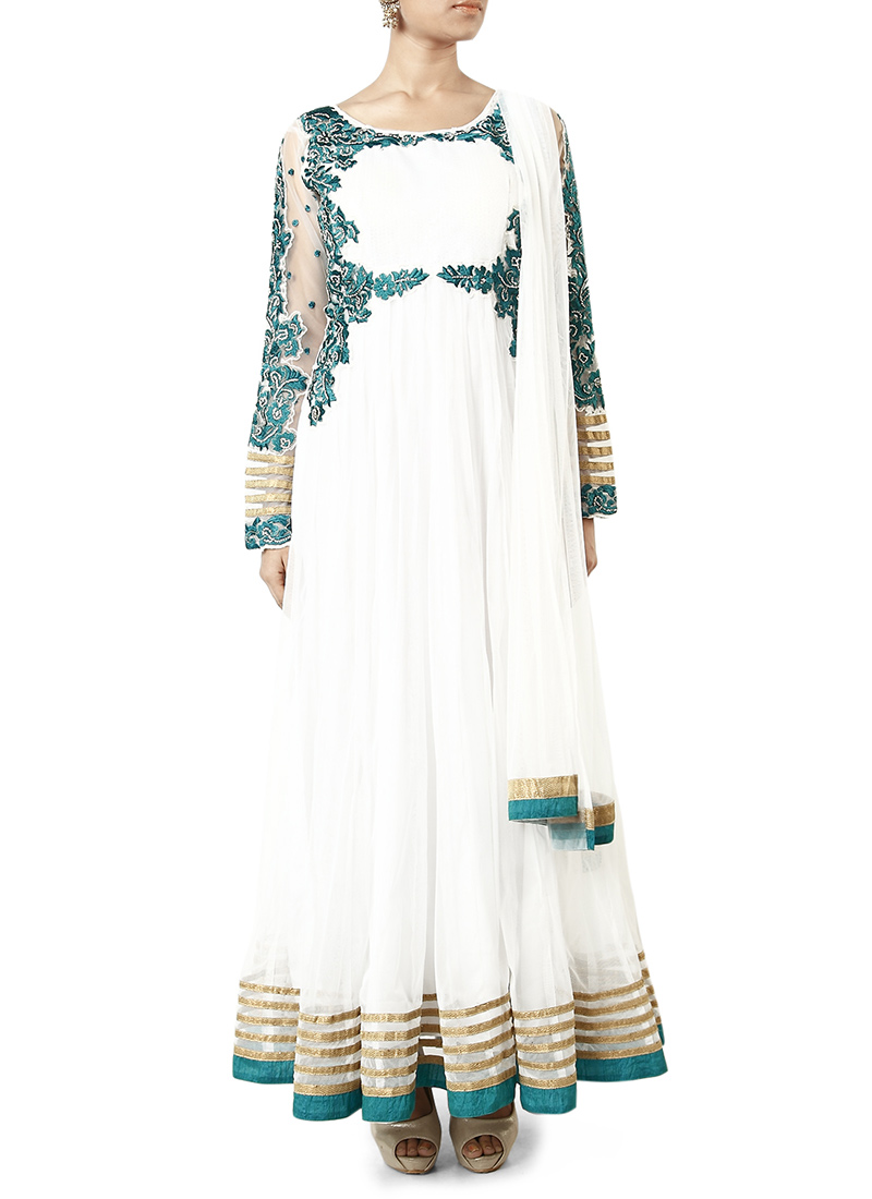 cotton anarkali maxi dress