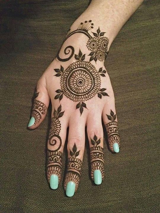 Pakistani Indian Eid Mehndi Designs Collection 2020 2021