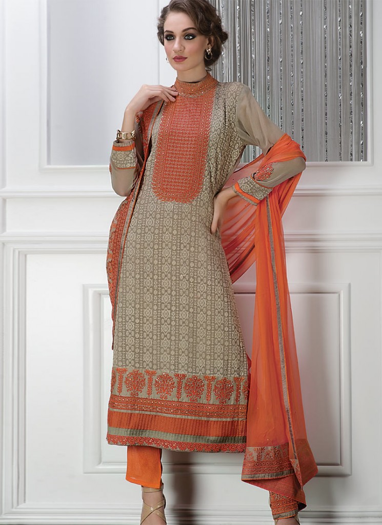 Latest Straight Pant Suits Designs Collection 20182019