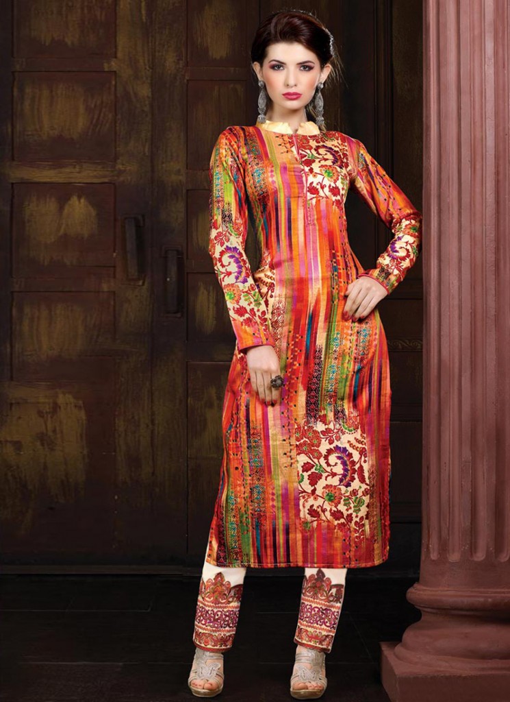 Latest Straight Pant Suits Designs Collection 20182019
