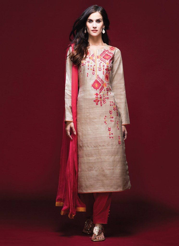 Straight Pant Suit for Women - buy Straight Pant Suit from Salwar Kameez in  collection online