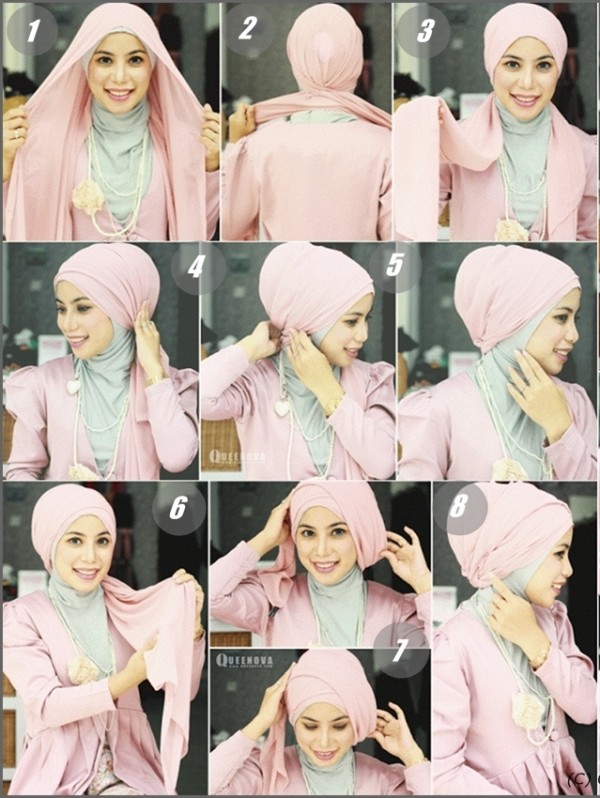 Turban-Hijab-Style Hijab Tutorial