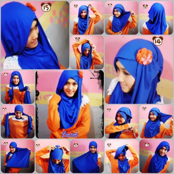 flower hijab
