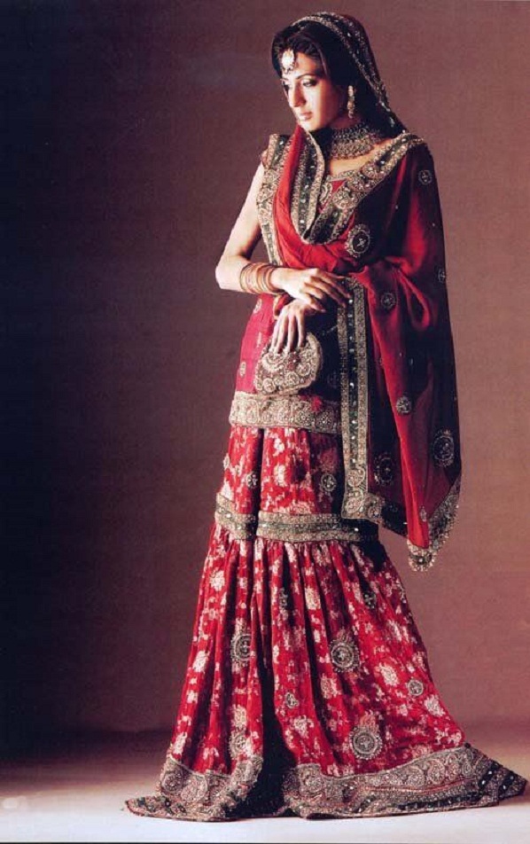 sharara design bridal
