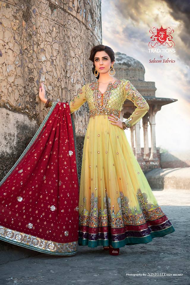 indian party frock