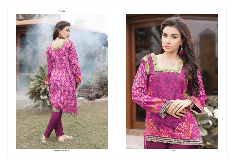 Latest Winter Kurtis Collection 2018-2019 by LSM Fabrics