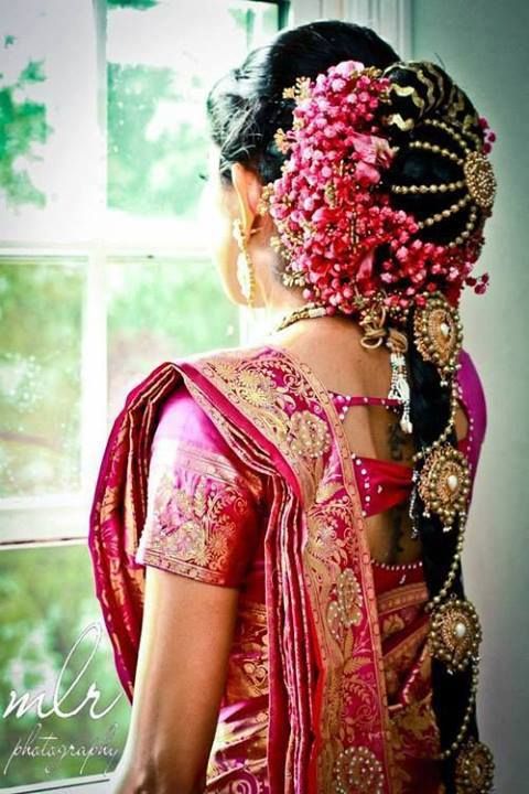 latest indian bridal wedding hairstyles trends 2018-2019