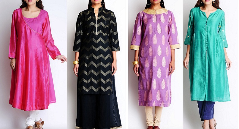 Latest Winter Shirts & Kurtis Designs Collection 2015-2016