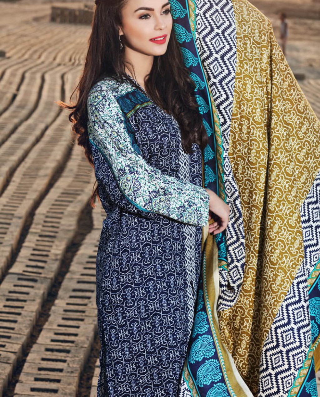 nishat linen winter shawl collection 2020