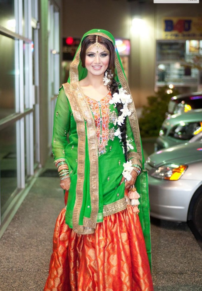 Pakistani Asian Bridal hairstyles (1)