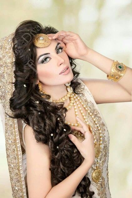 Latest Pakistani Bridal Wedding Hairstyles Trends 2018 