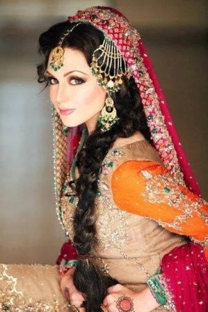 Latest Pakistani Bridal Wedding Hairstyles Trends 2020 