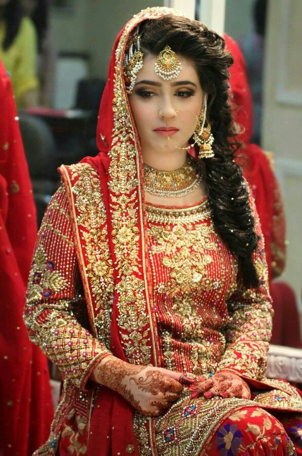 Latest Pakistani Bridal Wedding Hairstyles Trends 2020 