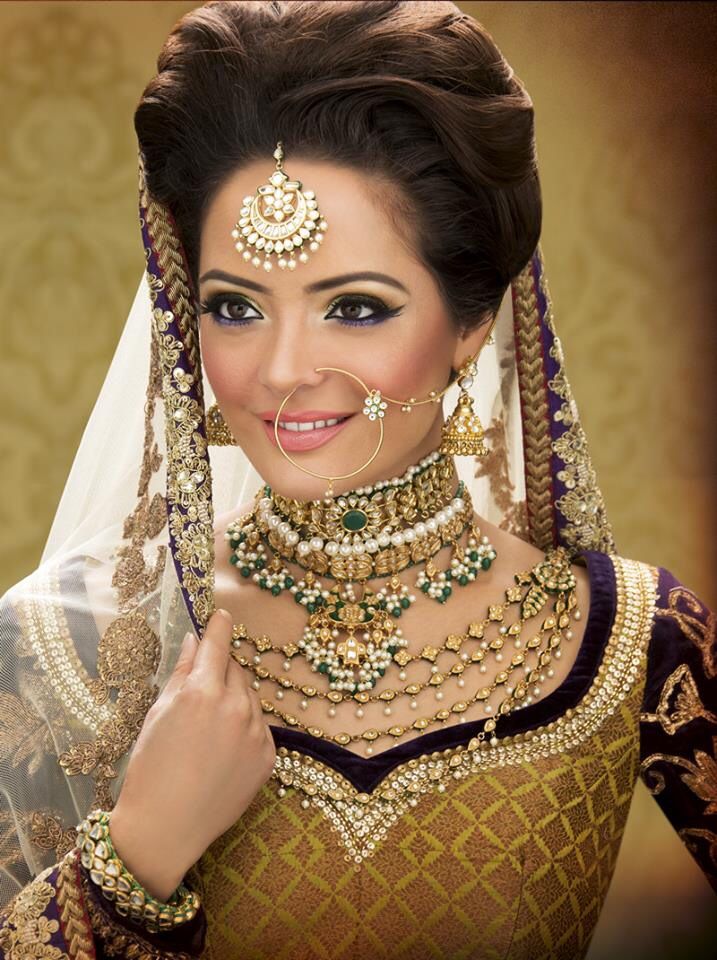 Latest Pakistani Bridal Wedding Hairstyles Trends 2018 