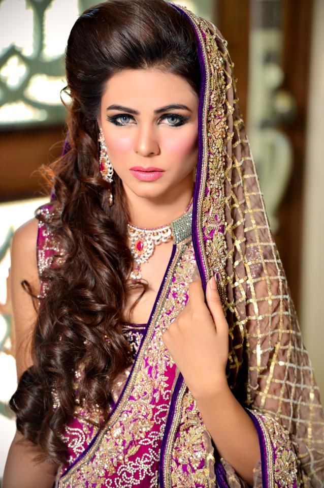 Latest Pakistani Bridal Wedding Hairstyles Trends 2020 