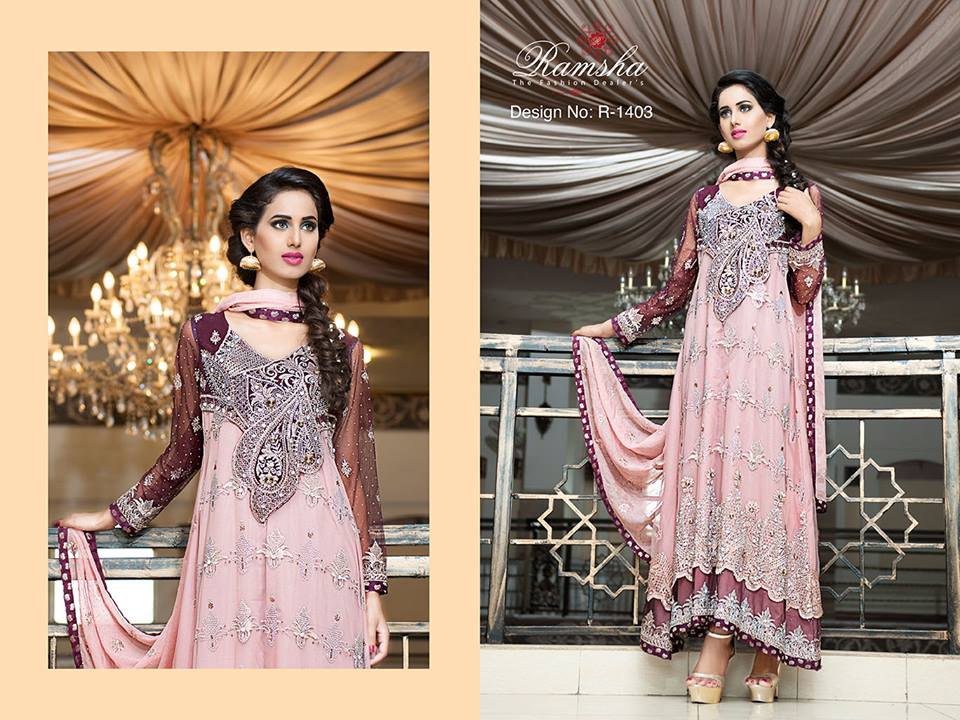 pakistani new party dresses 2018