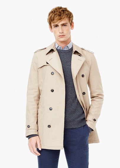 classic cotton trench coat - StylesGap.com