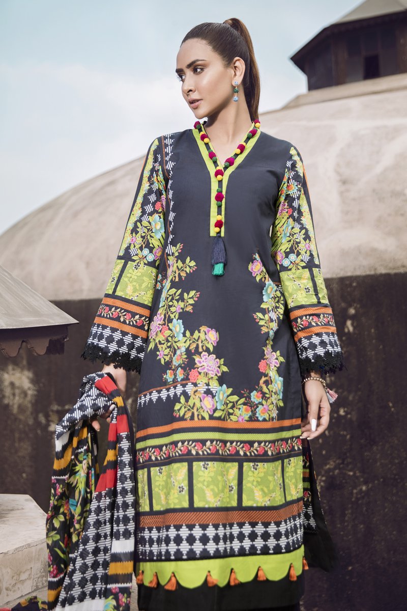 Ethnic by Outfitters Stylish Winter Shirts Dresses 2018 