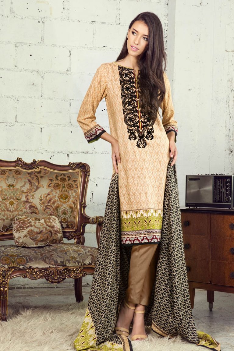 Alkaram winter dresses collection 20152016 (6)