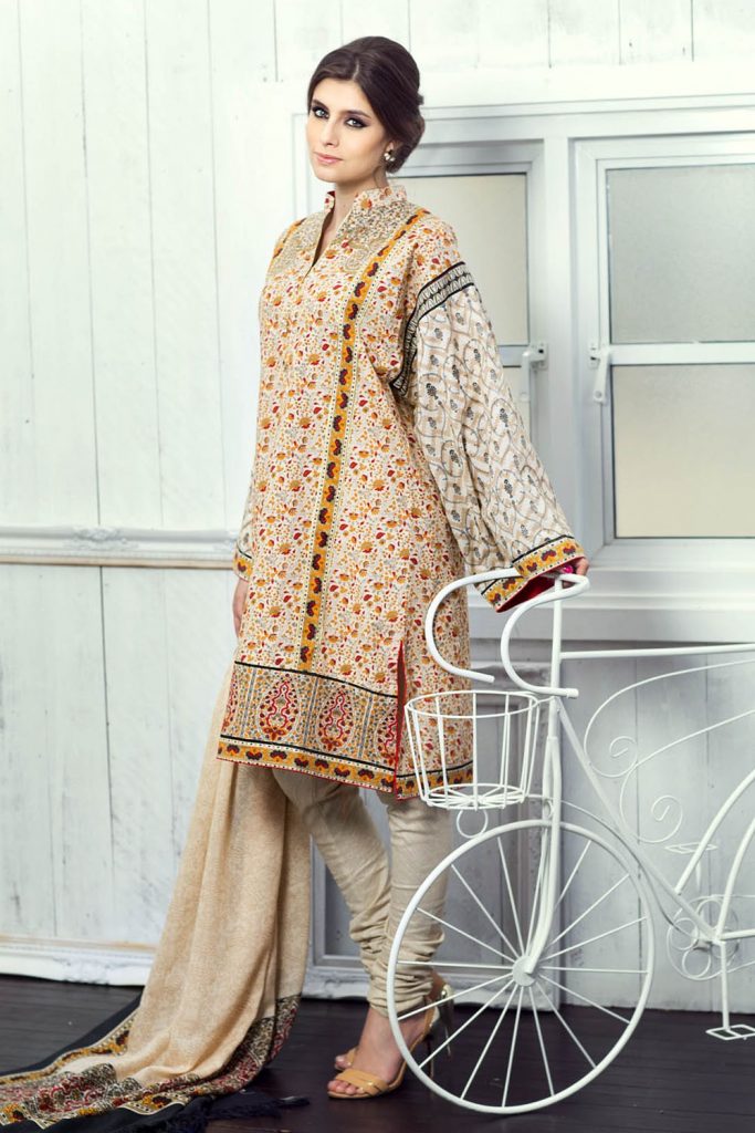 Alkaram winter dresses collection 20152016 (7)