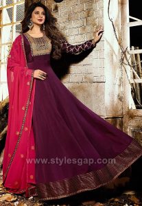 Umbrella Cut Dress Designs & Frocks Styles