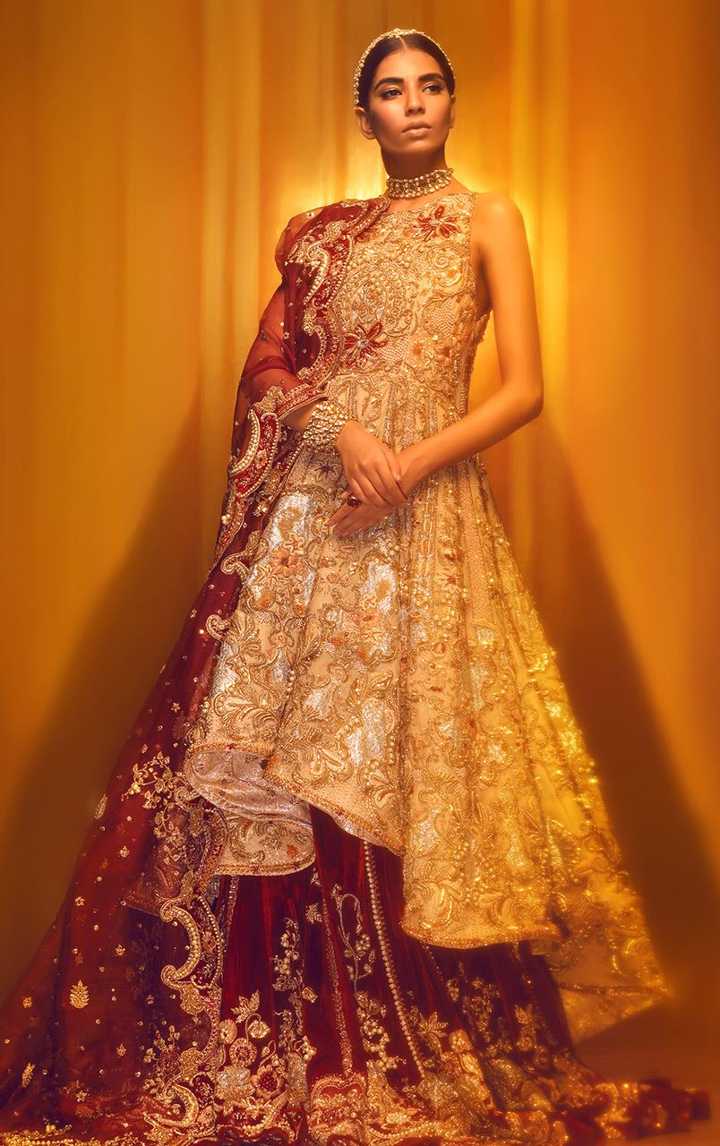 Latest Asian Bridal Wedding Gowns Designs 2018-2019 Collection