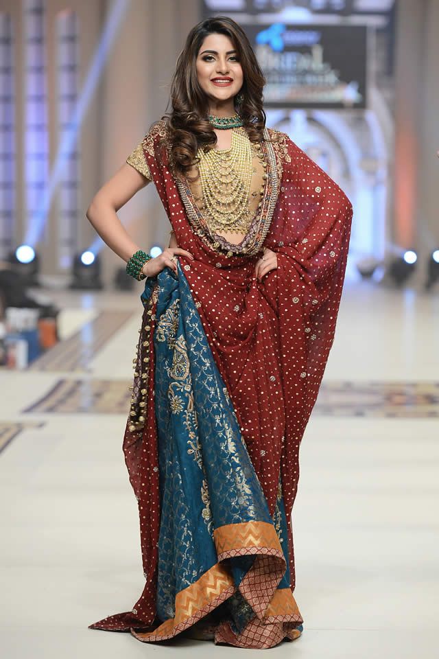 Pakistani Bridal Lehenga Dresses Designs Styles 2018-2019 ...