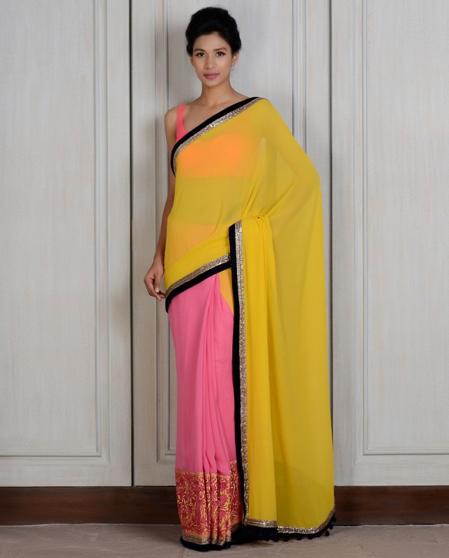 manish malhotra designer saree with price