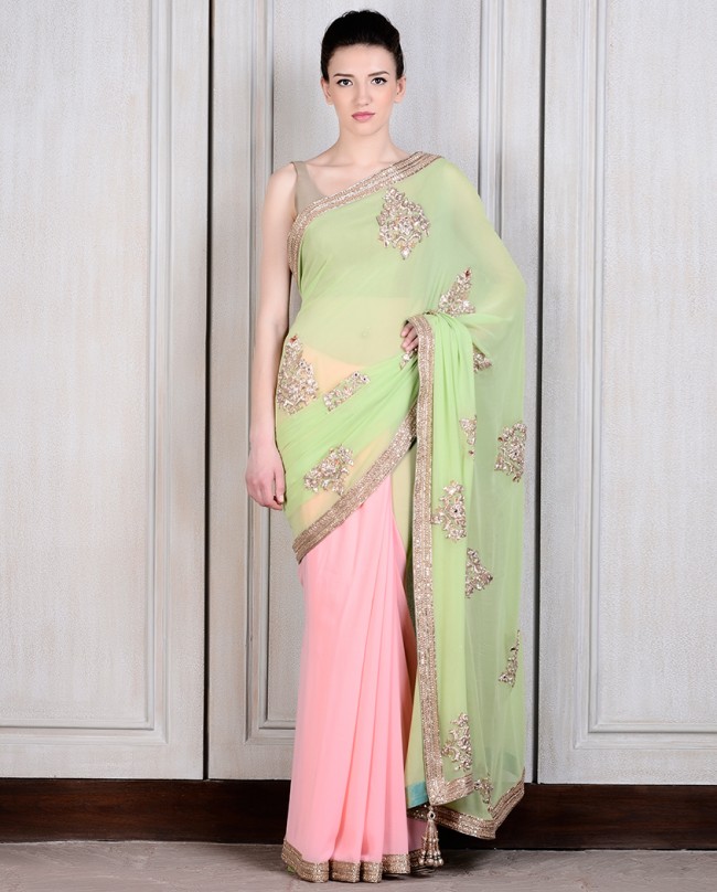 manish malhotra designer saree with price