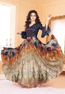 Umbrella Cut Dress Designs & Frocks Styles