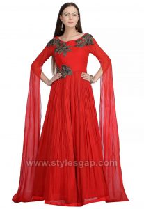 Umbrella Cut Dress Designs & Frocks Styles
