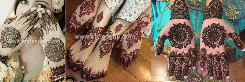 Latest Bridal Mehndi Designs Collection 2017-2018 for Wedding Brides