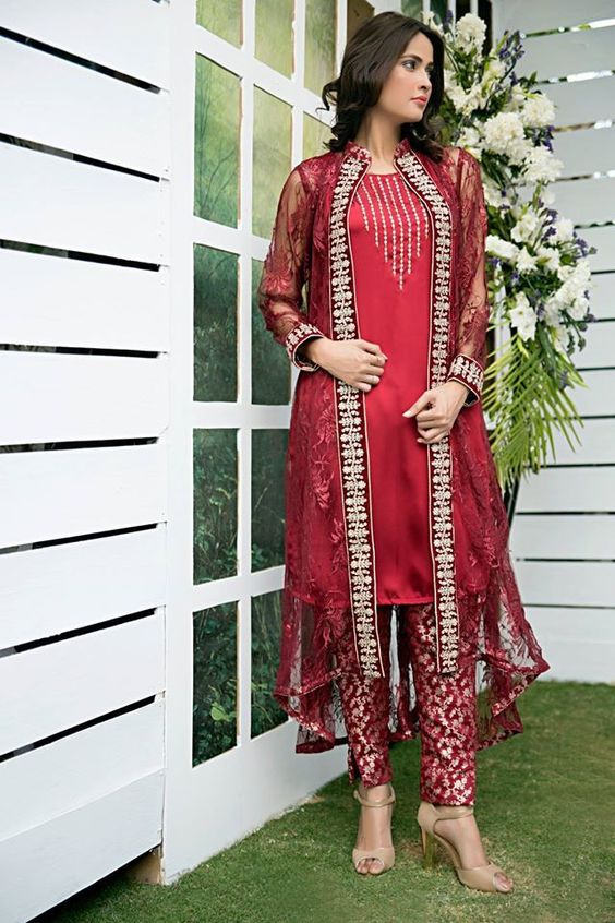 Double Shirt Style Pakistani Dresses | estudioespositoymiguel.com.ar