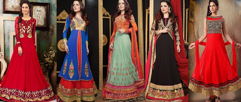 2019 anarkali suits