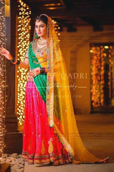 ghagra frock