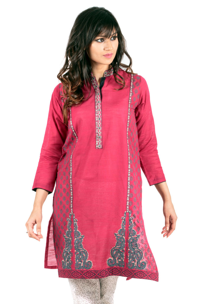 frock gul ahmed kurti