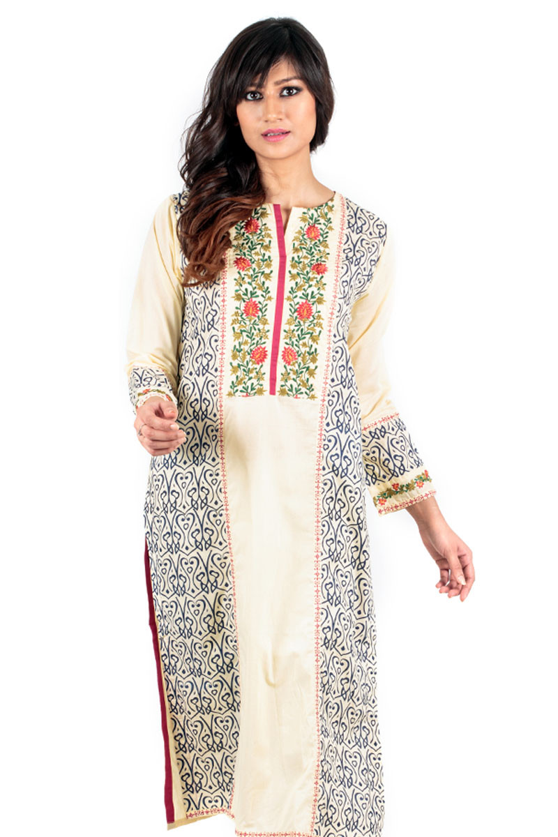 gul ahmed kurti style