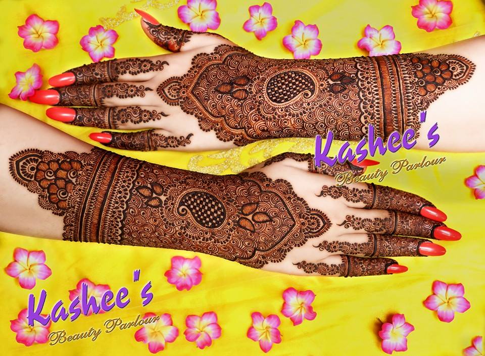 Beautiful Kashee's Mehndi Designs Collection 2016-2017 for Girls (1)